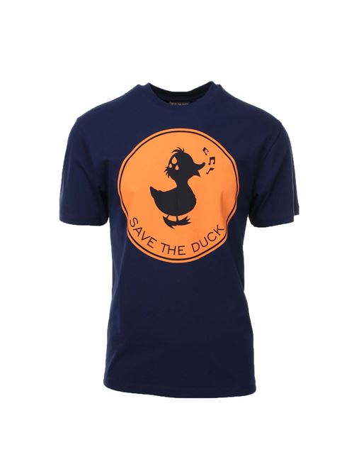 T-shirt mezza manica maxilogo save ther duck Save The Duck | TShirt | DT0825MBESY190000